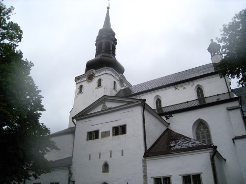 Cathédrale luthérienne de Tallinn, première église d'Estonie en 1240