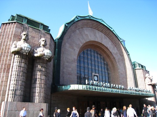 La gare d'Helsinki