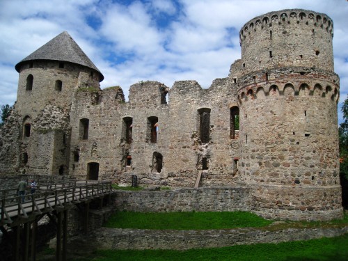 Le château de Cesis version 2009