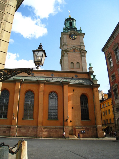 Storkyrkan, église baroque italienne dans la vieille ville